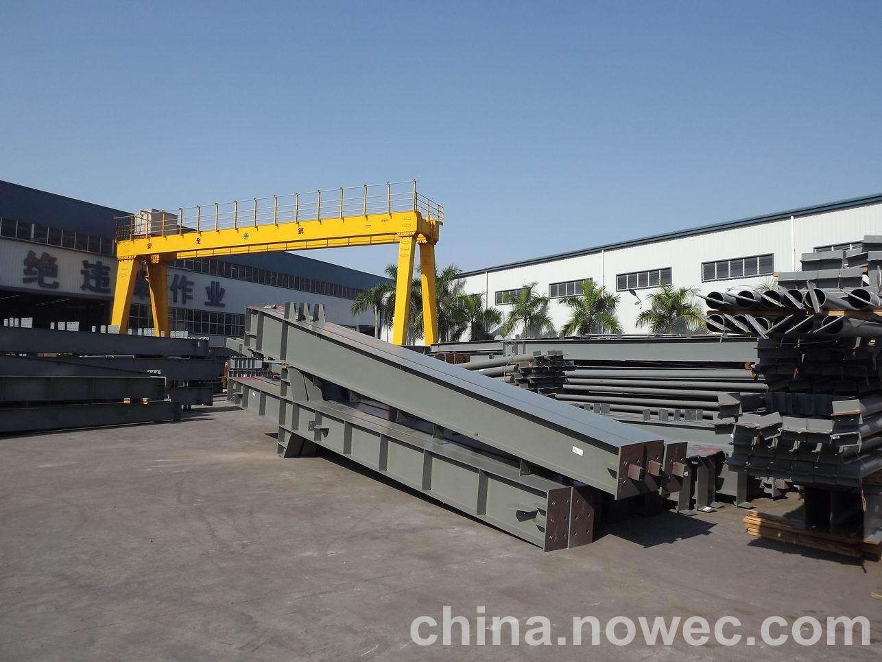 闵行网架工程中的分条（分块）吊装法